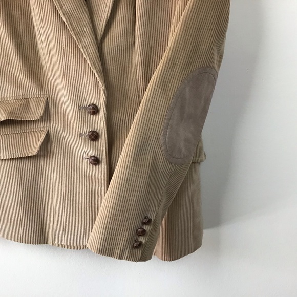 Blazer, tan corduroy, never worn. - Picture 2 of 4